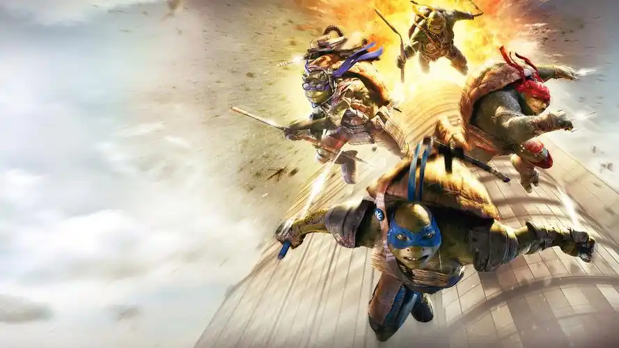 电影《忍者神龟》帅气高清桌面壁纸