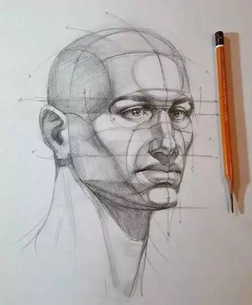 看到赵丽颖冯绍峰的婚照觉得五官很重要 成都画室力推素描头像技巧