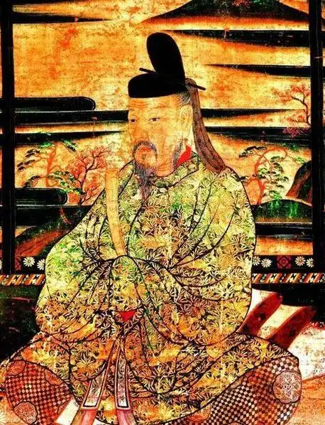 即位前比叡山延历寺所藏桓武天皇画像山部作为白壁王(日后的光仁天皇)