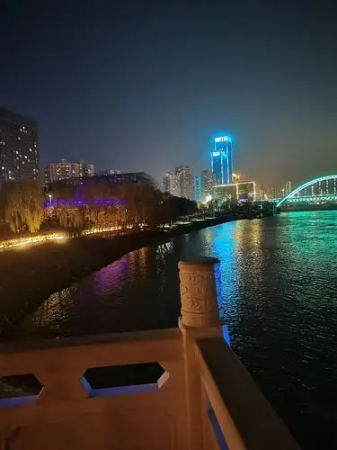 兰州的黄河夜晚 - 花粉随手拍夜景 花粉俱乐部