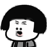 动漫搞笑吹头发吹刘海蘑菇头gif动图_动态图_表情包下载_soogif