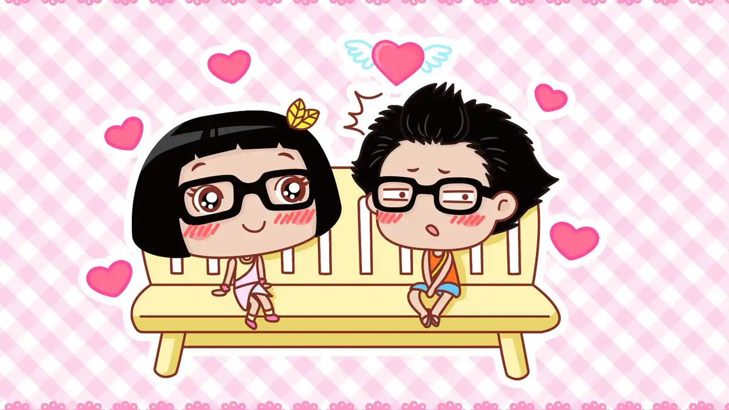 首页 桌面壁纸 hello菜菜可爱卡通情侣壁纸第一辑上一张下一张查看