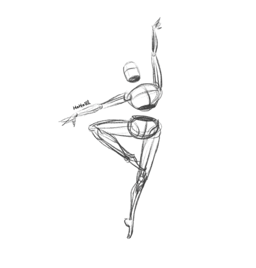 服饰组小人,人物没什么动态,造型没有什么难度,主要练习的是人物服饰