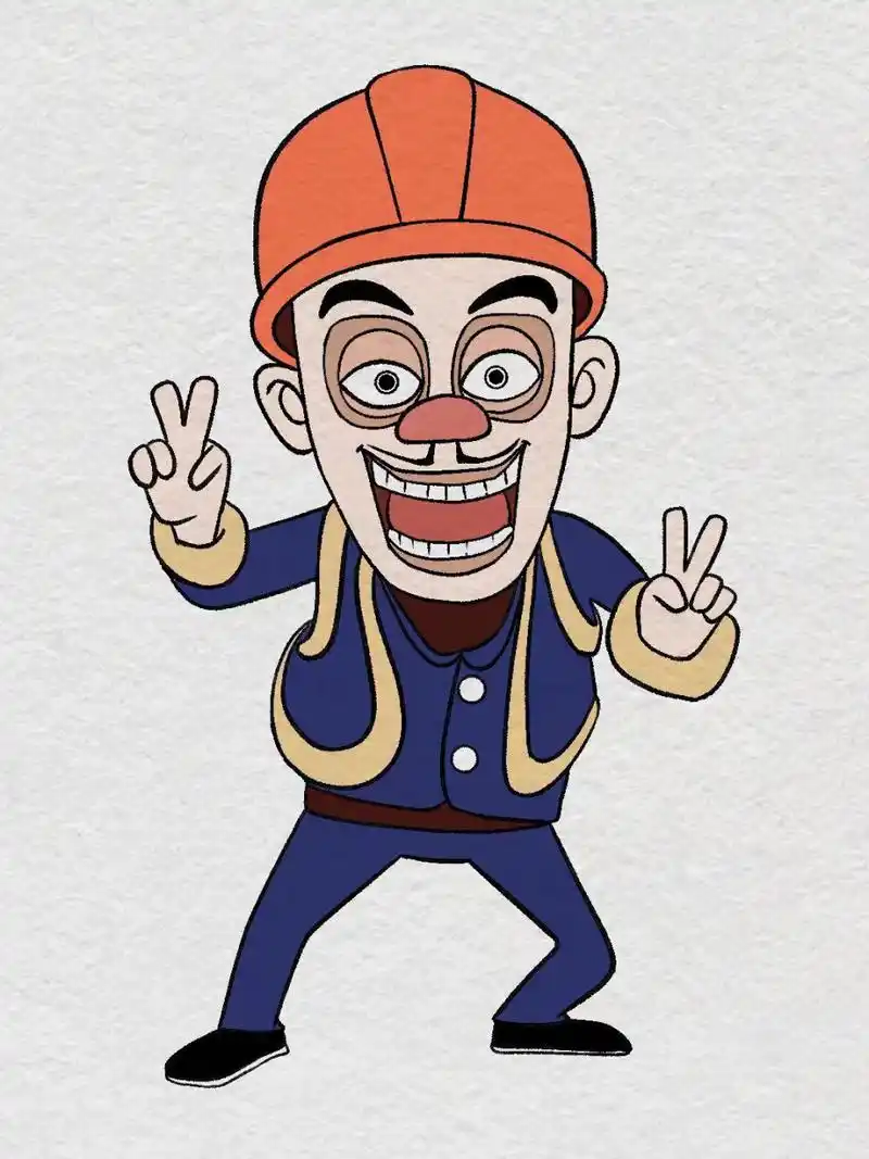 教你画熊出没-光头强