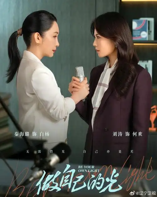 电视剧做自己的光在辽宁卫视开播#36岁的何欢@刘涛tamia是电视台生活