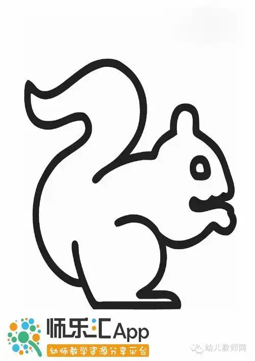 松鼠的简笔画松鼠的简笔画简单又好看