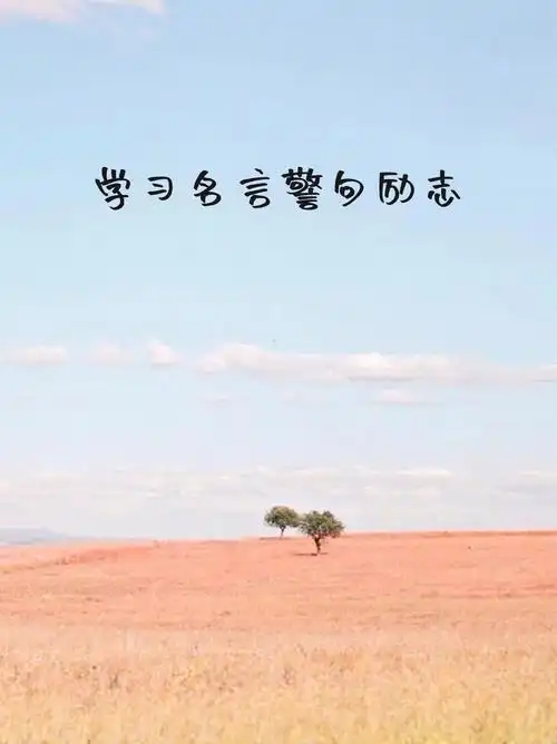 学习名言警句 励志