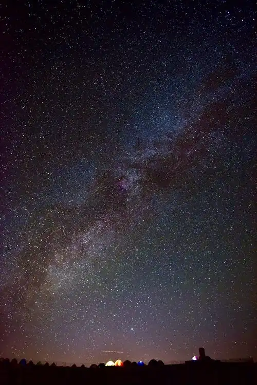 绝美星空-武功山徒步