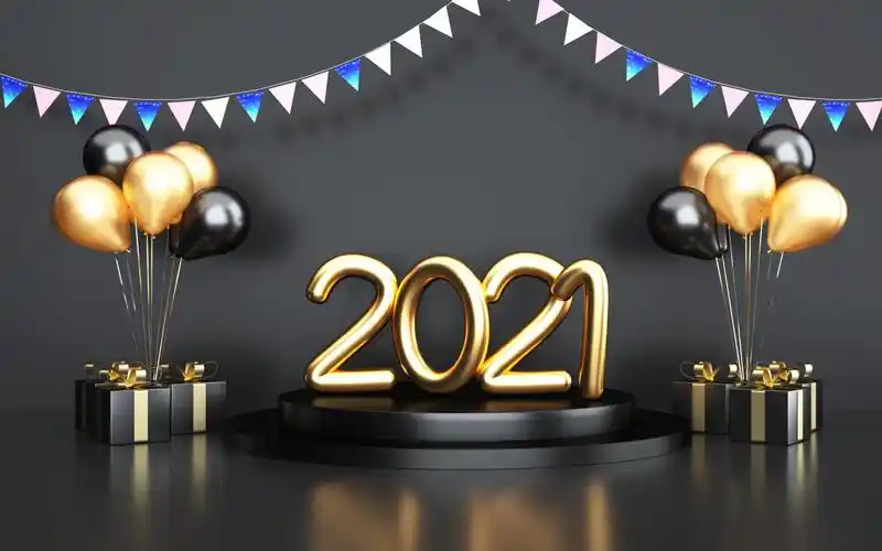 2021年创意艺术字背景图