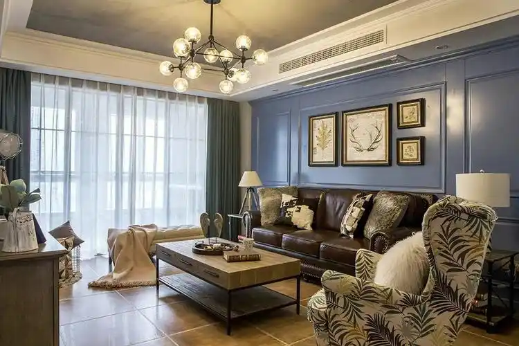 美式混搭风格家居复古时尚的摩登气息酷极