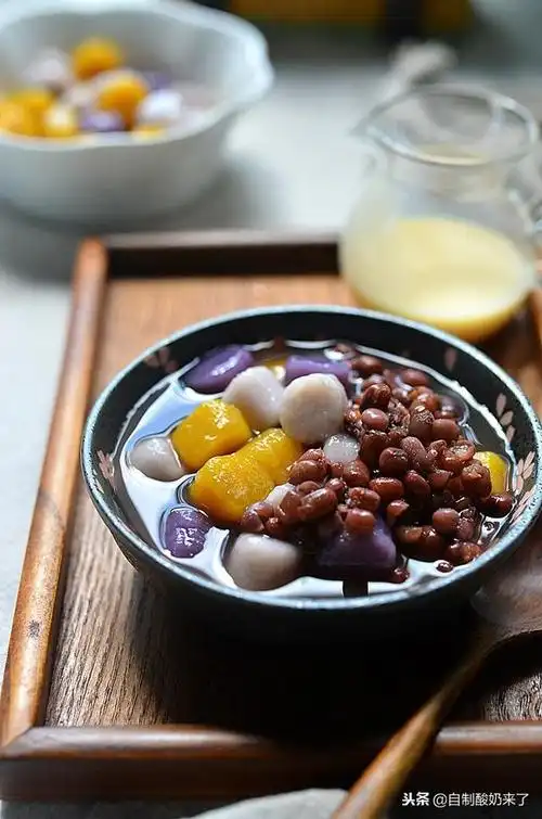 台湾特色甜品小吃做法,手把手教你制作软糯q弹的芋圆