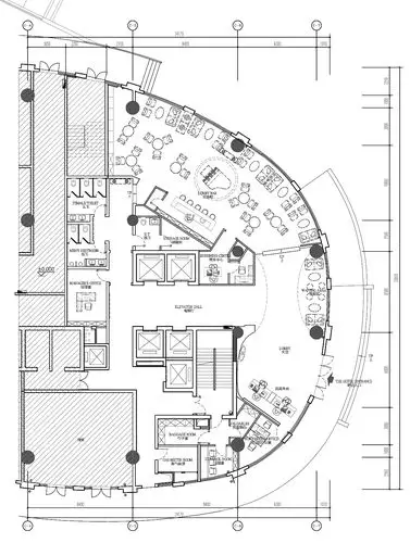 一个酒店大堂平面-平面规划-马蹄室内设计论坛-序赞网