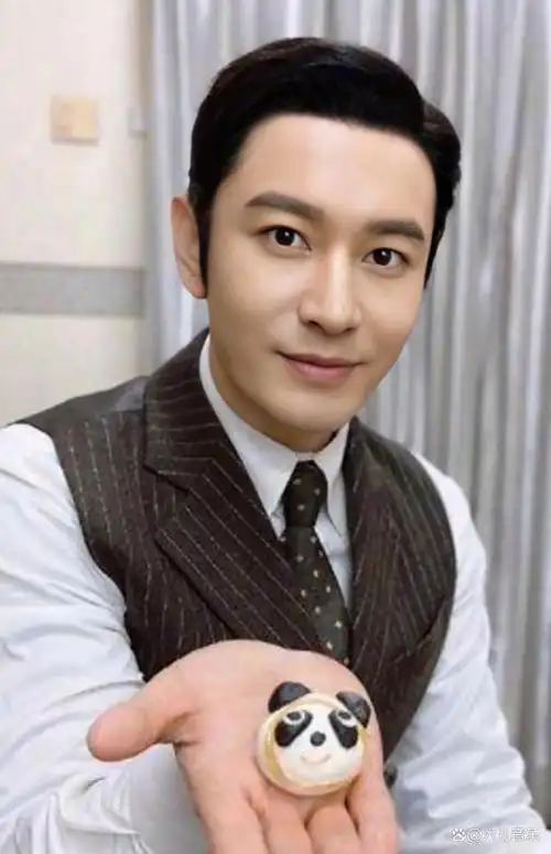 黄晓明还是黄小夫,黄晓明这发型非常有趣