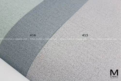 江浙沪包邮 哑光灰色灰蓝色亚麻布色仿布纹 简约百搭无纺墙纸壁纸