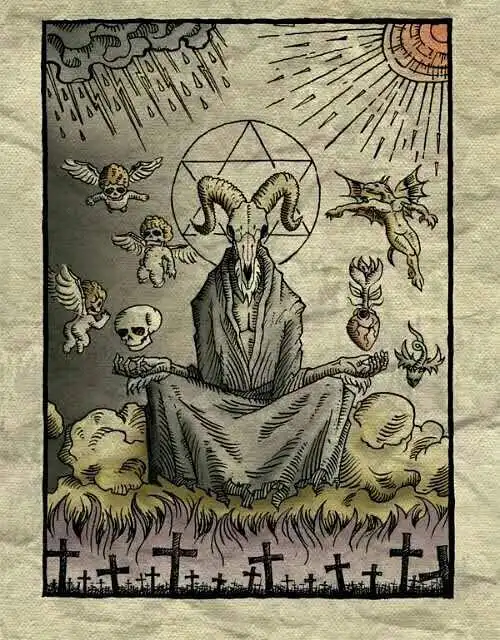 阿撒兹勒(azazel)为八大堕落天使之首,因为他是第一位因背叛上帝而