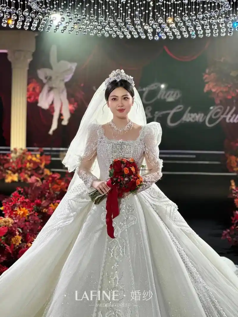 洛可可女王婚纱 |lafine ·婚纱.lafine ·婚纱 - 抖音