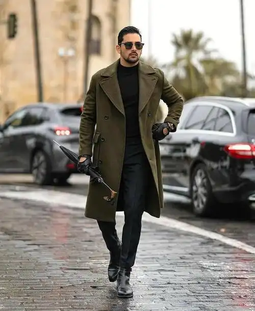 男人想要穿得成熟,一件"大衣"少不了,这些搭配时髦有品位