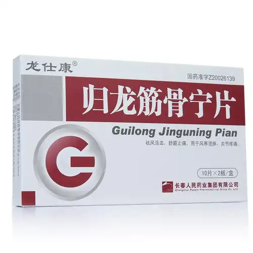 龙仕康 归龙筋骨宁片 0.25g*20片*1板