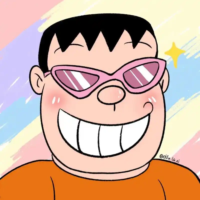 🌈哆啦a梦情侣头像🌈胖虎小夫篇  我们偶遇在夏日的清晨 在那狭窄