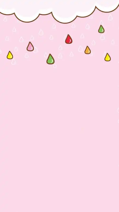 简约可爱清新软萌背景图片平铺素材锁屏壁纸ω71