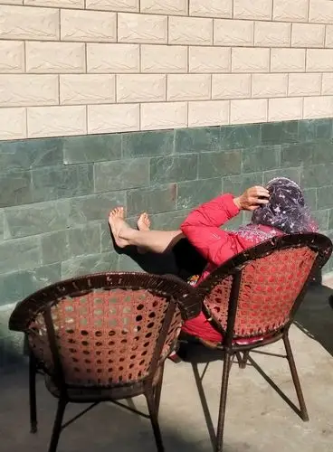 晒太阳夏如春摄