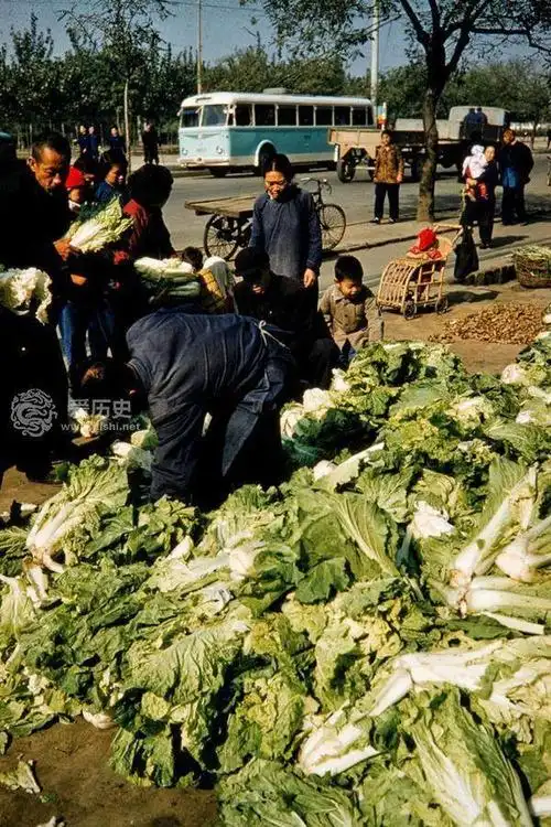 你没见过的50年代北京彩色照片 温暖阳光下人们享受生活