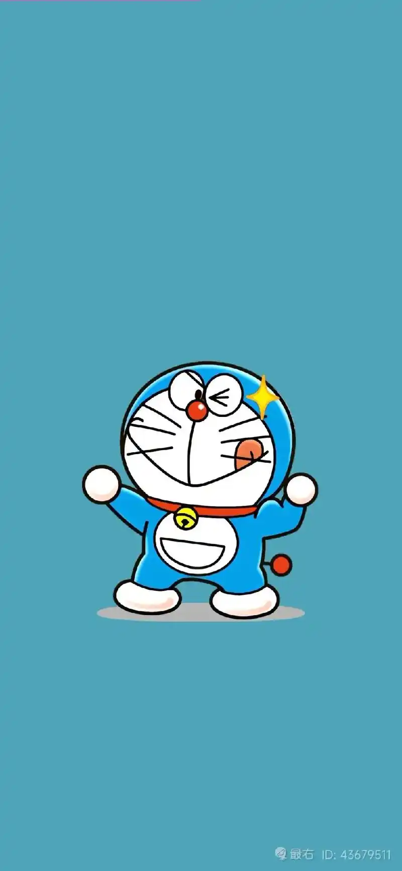 哆啦a梦#图片#壁纸 #哆啦a梦 你受伤的时候,我永远都在 - 抖音