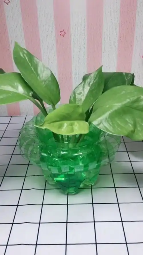 手工制作#雪碧瓶子大改造,真的很好看