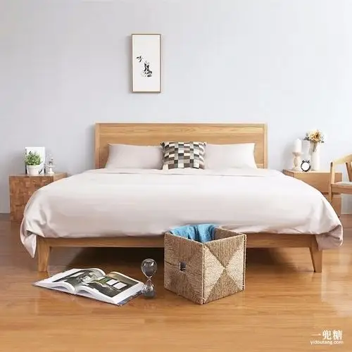 仿真花艺 装饰 烛台 储物篮 木地板无印良品床无印良品的床无印良品