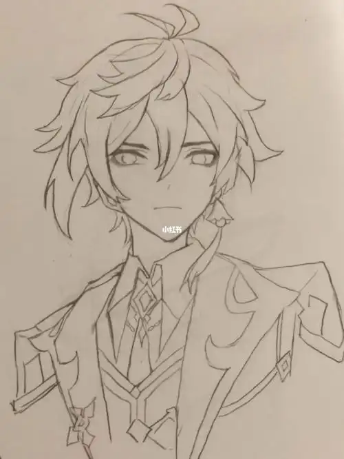 原来你也玩原神 #笔记灵感 #钟离  #临摹