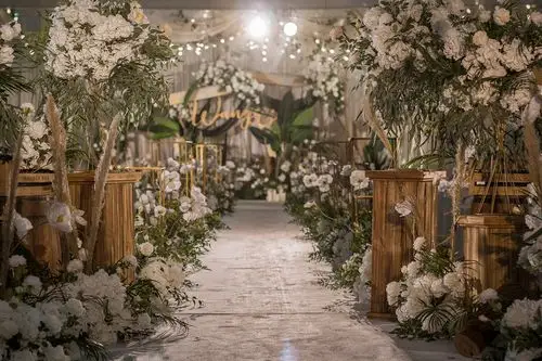 小清新婚礼现场布景设计分享