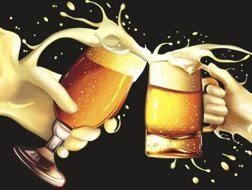 喝精酿啤酒 冰爽`鲜`人一步