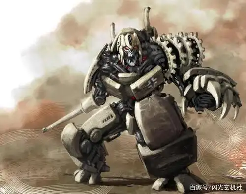 变形金刚动漫人物:世界大战版本怀旧造型的霸天虎与汽车人