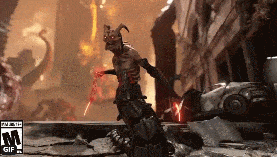 《毁灭战士》系列首个女恶魔公布!链刃刺破你的胸膛_手机搜狐网