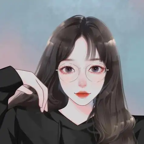 简单清爽气质手绘头像 手绘头像图片大全 -【爱个性】