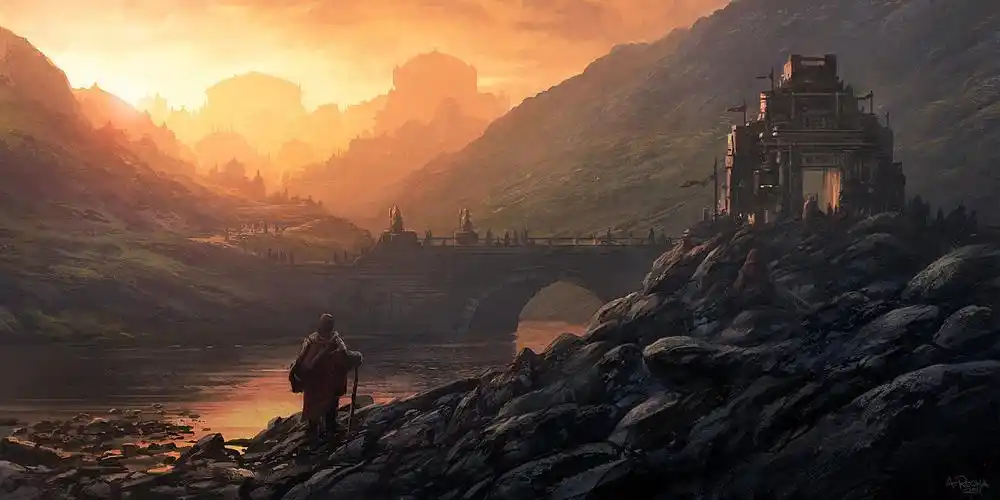 神仙场景|插画|游戏原画|魔力漫cg学院 - 原创作品 - 站酷 (zcool)