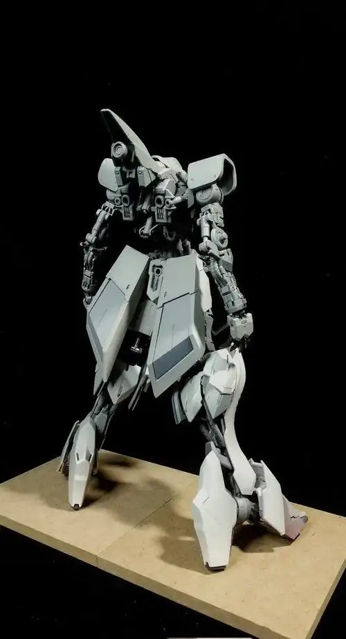 拆了巴巴托斯高达模型铁血风格大魔模型改造