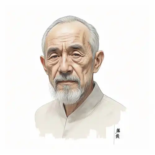 60多岁老人头像🎨