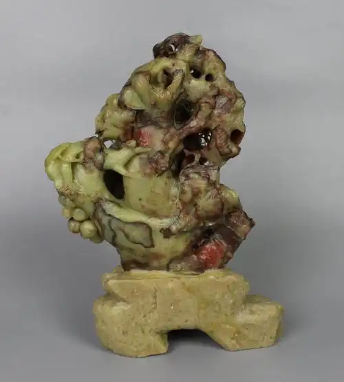 葡萄青田石雕摆件硕果累实彩冻纯正手工艺馈赠礼品石雕