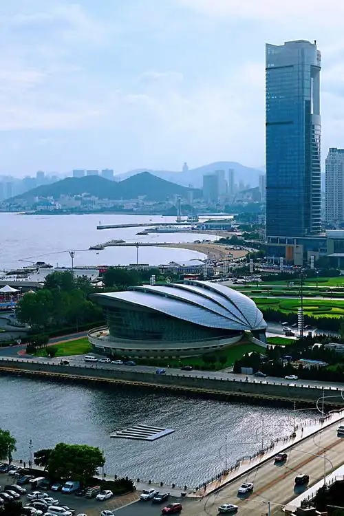 大连风光,摄于星海广场.