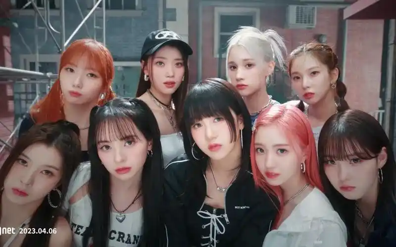 洋溢着清楚气息的韩国美女组合kep1er l`giddy`mv精灵女团