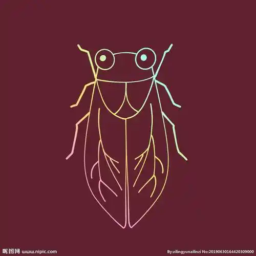 知了简笔画步骤蝉的简笔画画法