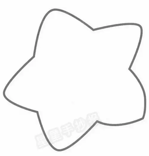星星简笔画图片星星简笔画简单画法教程星星简笔画示例图片关于星星的