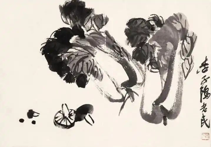 齐白石笔墨下的大白菜情结