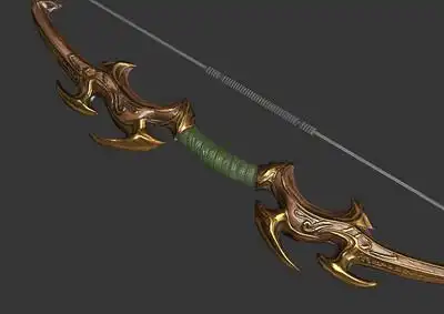 pbr次世代 弓箭 精灵弓 反曲弓 弓弩 弓 黄金弓箭 魔法弓 神弓 武器