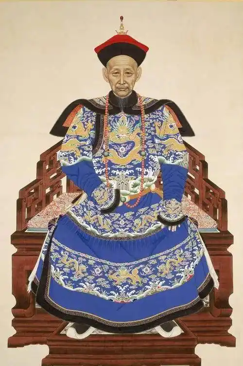 清朝官员服饰_朝服_清代_宗室