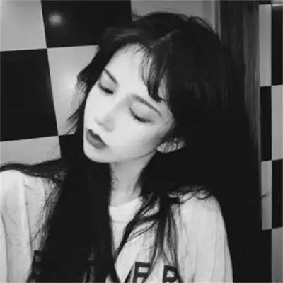 2022个性头像女生霸气冷酷 超好看的女生黑白微信图片大全_女生头像