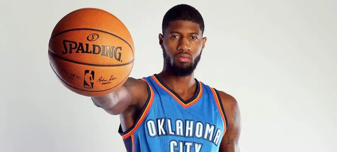 保罗乔治雷霆时期帅气高清壁纸 - 乔治壁纸电脑 - 实验室设备网