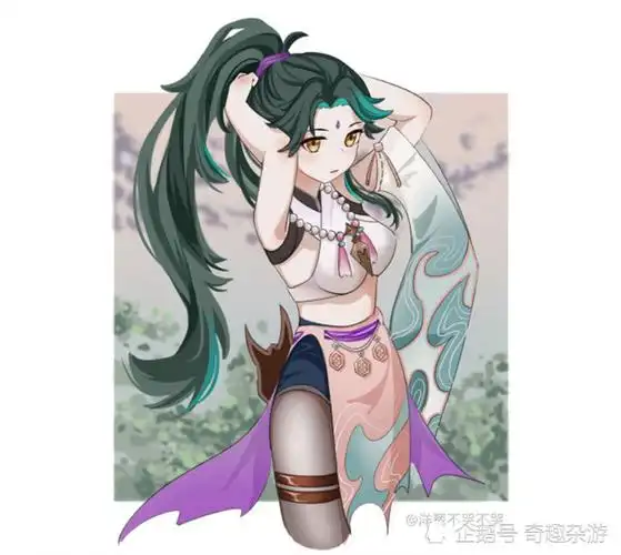 原神如果角色变成女装大佬行秋魈都变成了美女还有提瓦特四帅上演女装