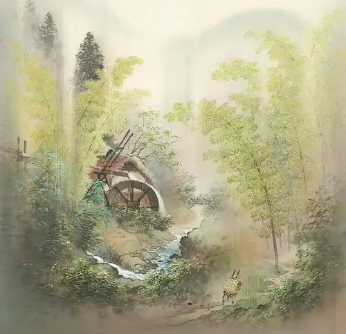 深山幽静独自居